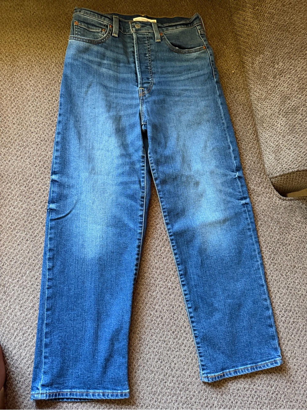 Levi’s Women Ribcage Straight AnkleJeans
